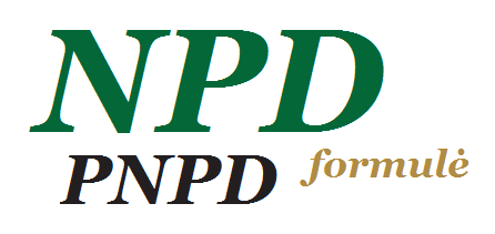 NDP formulė, PNPD dydžiai nuo 2016.01.01